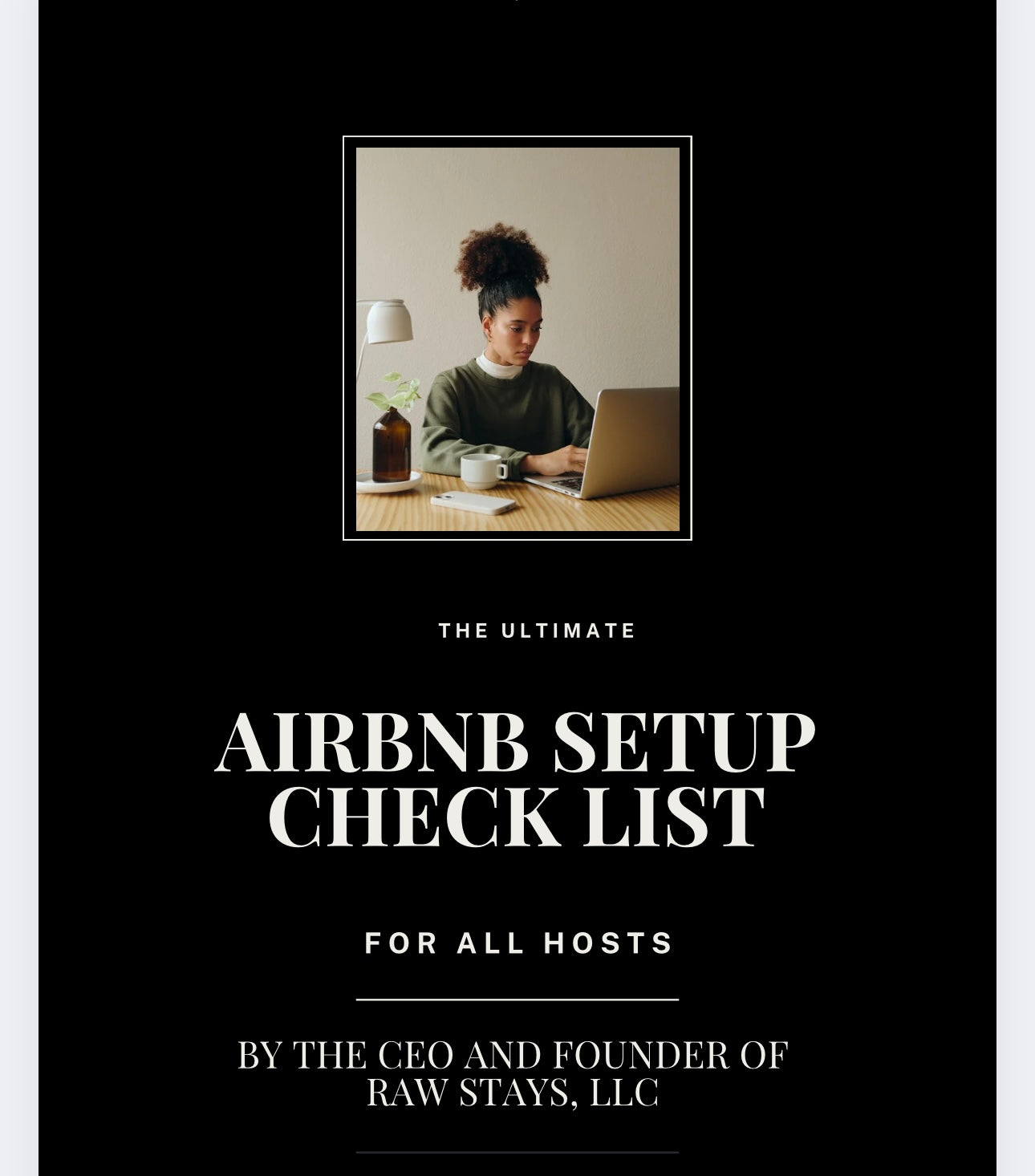 AIRBNB CHECK LIST